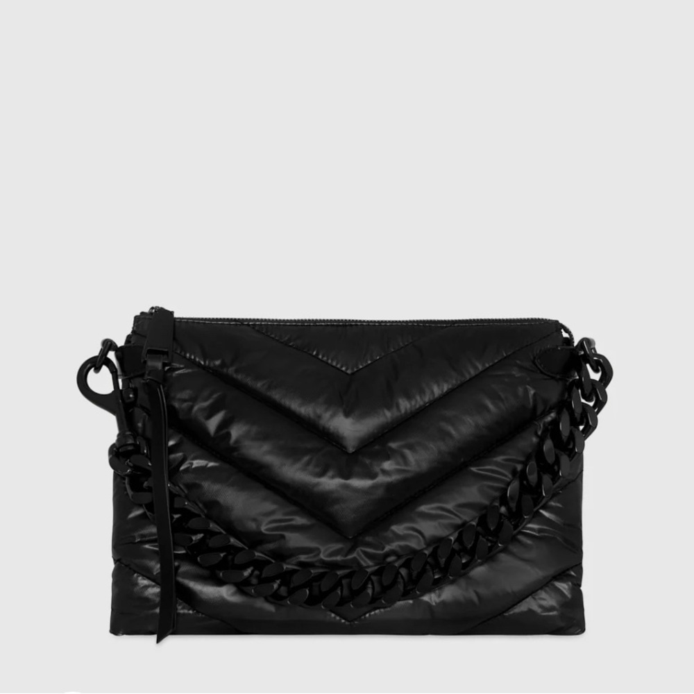 NWT Rebecca Minkoff Edie Maxi purse, missing crossbody strap